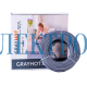 Нагрівальний кабель GrayHot 6м 92Вт з терморегулятором Е51 для теплої підлоги під плитку, ламінат, у стяжку (0,5-0,8м²)
